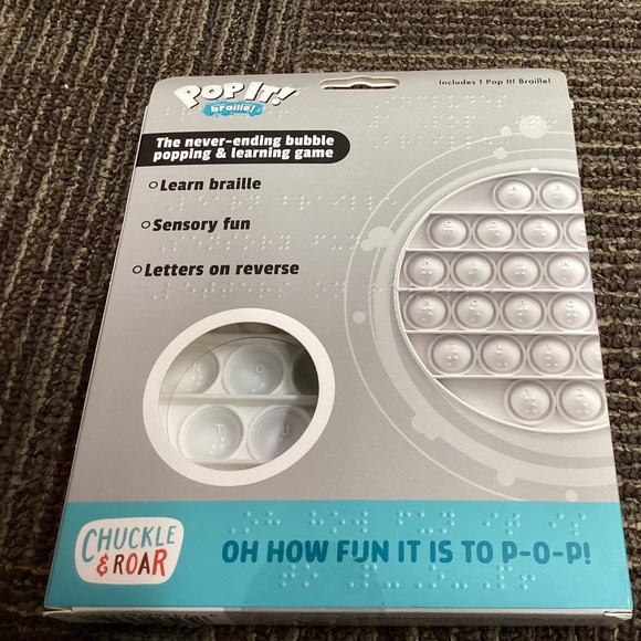 COPY - Pop It! Braille New in Box - Picture 2 of 2